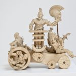 Christian Schilling, Triumphwagen, 1986, Ton, Foto: Sandra Beckefeldt