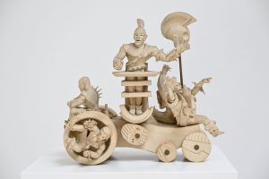 Christian Schilling, Triumphwagen, 1986, Ton, Foto: Sandra Beckefeldt